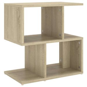 vidaXL Y&ouml;p&ouml;yt&auml; Sonoma-tammi 50x30x51,5 cm tekninen puu