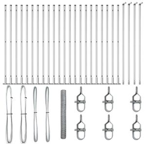 vidaXL Aitalatu Hopea