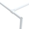 vidaXL Walk-in suihkuseinäke valkoinen 80x195 cm kirkas ESG-lasi