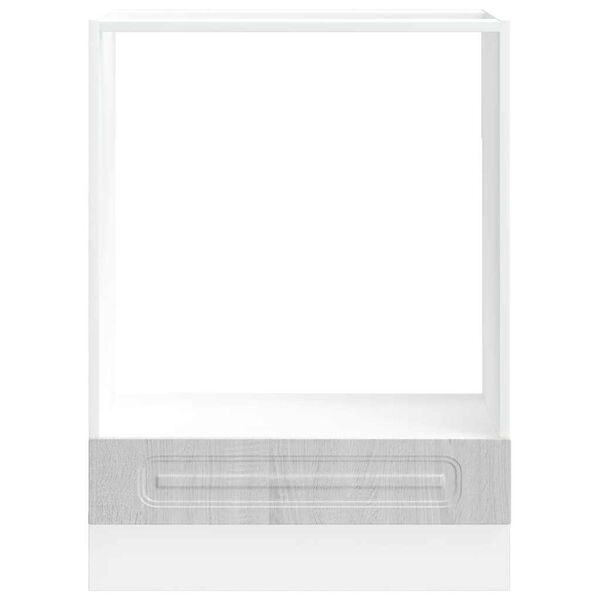 vidaXL Uunikaappi Kalmar harmaa Sonoma tekninen puu