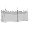 vidaXL Puutarhan hyttysverkko 156 mesh Musta 3 x 6 x 2,5 m Polyesteri