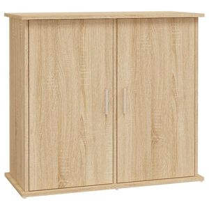 vidaXL Akvaarioteline Sonoma-tammi 81x36x73 cm tekopuu