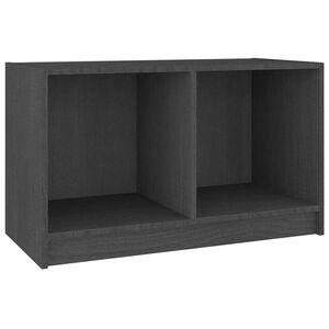 vidaXL TV-taso harmaa 70x33x42 cm t&auml;ysi m&auml;nty