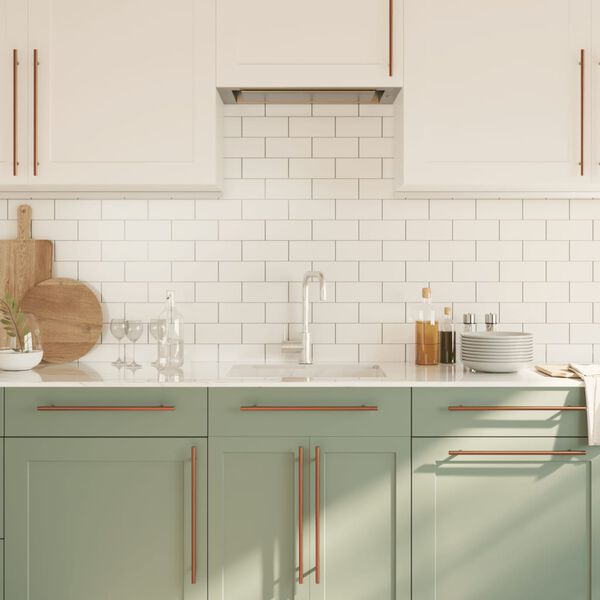 vidaXL Kaapin kahvat 10 kpl pronssi 320 mm ruostumaton teräs