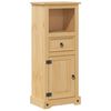 vidaXL Kylpyhuoneen kaappi Corona 45x33x110 cm t&auml;ysi m&auml;nty