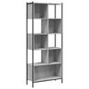 vidaXL Kirjahylly harmaa Sonoma 72x28x172 cm tekninen puu