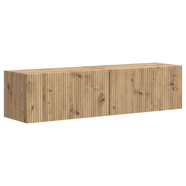 vidaXL TV-sein&auml;kaappi 2 pcs Taidekoivu 60 x 31 x 29,5 cm Tekninen puu