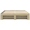vidaXL Sängynrunko ilman patjaa Sonoma tammi 160x200 cm tekninen puu