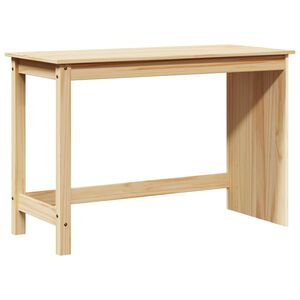 vidaXL P&ouml;yt&auml; Ruskea 112 x 50 x 75 cm Massiivinen m&auml;nty