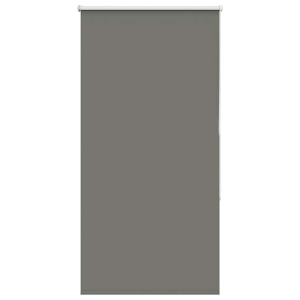vidaXL Rullaverho Blackout harmaa 70x130 cm Kankaan leveys 65,7 cm
