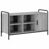 vidaXL Kenk&auml;kaappi 100 x 39,5 x 55,5 cm Tekninen puu Harmaa Sonoma