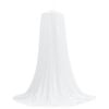 vidaXL Hyttysverkko s&auml;ngylle 3 kpl 156 mesh valkoinen ⌀56 x 220 cm
