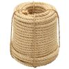 vidaXL Köysi 100 % Sisal 16 mm 50 m