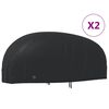 vidaXL Moottoripy&ouml;r&auml;n suojat 2 kpl 265x105x125 cm 210D Oxford kangas