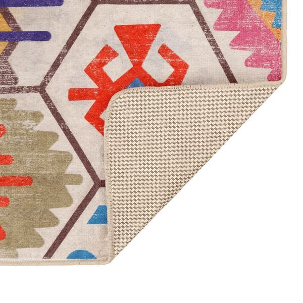 vidaXL Matto pest&auml;v&auml; moniv&auml;rinen 160x230 cm