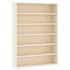 vidaXL puinen ker&auml;ilij&auml;n n&auml;ytt&ouml;kotelo 6 hyllyll&auml; 40x8,5x55cm