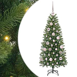 vidaXL Tekojoulukuusi Vihre&auml; 120 cm PE ja PVC