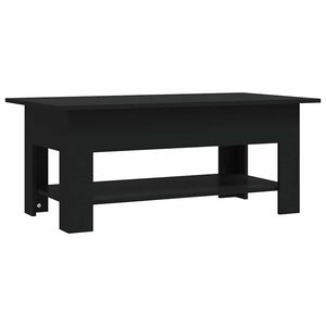 vidaXL Sohvap&ouml;yt&auml; musta 102x55x42 cm tekninen puu