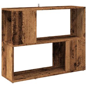 vidaXL Kirjakaappi/Jakaja vanha puu 80x24x63 cm