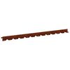 vidaXL Nurmireunus 50 pcs 102 x 4 x 4 cm Ter&auml;s Ruosteinen