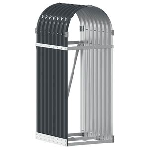 vidaXL Puuteline antrasiitti 40x45x100 cm galvanoitu ter&auml;s