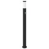 vidaXL Pollarivalaisin sensorilla 110 cm ruostumaton ter&auml;s IP44