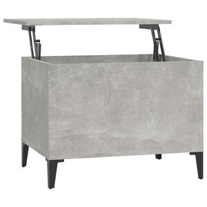 vidaXL Sohvap&ouml;yt&auml; betoninharmaa 60x44,5x45 cm tekninen puu
