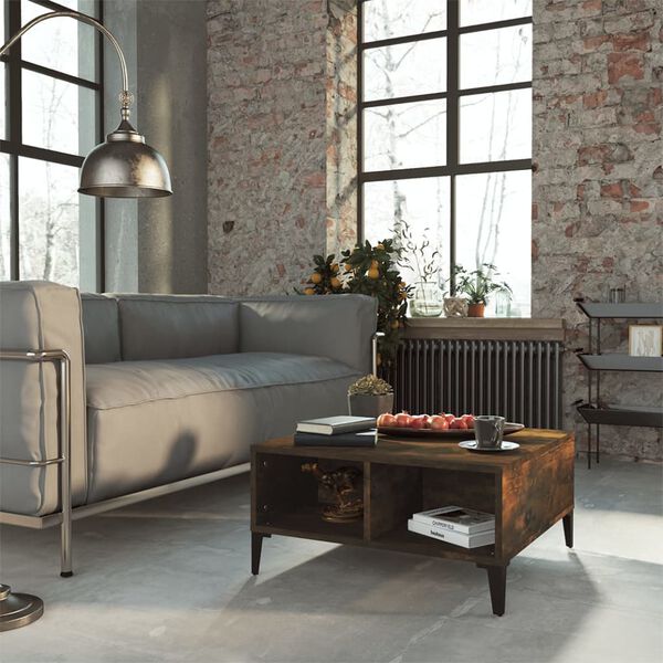 vidaXL Sohvap&ouml;yt&auml; savutammi 60x60x30 cm lastulevy