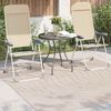 vidaXL Alue matot Neli&ouml; PALMERAS Beige 120 x 120 cm Polyesteri