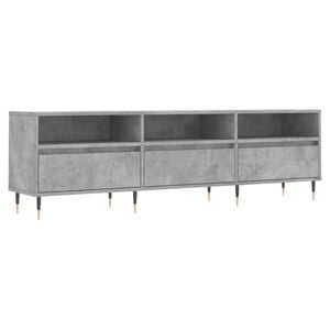 vidaXL TV-taso betoninharmaa 150x30x44,5 cm tekninen puu