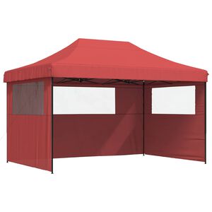 vidaXL Juhlateltta 292 x 440 x 315 cm Burgundi Oxford-kangas
