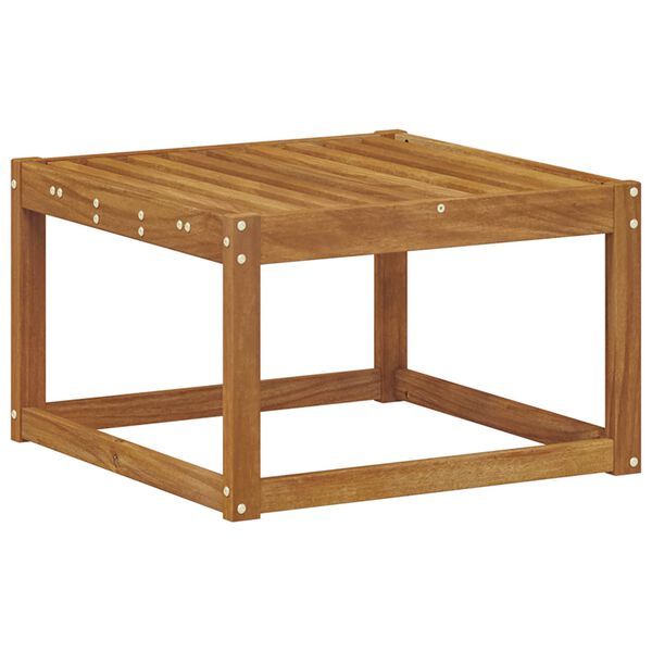 vidaXL Ulkojalkop&ouml;yt&auml; Tihe&auml; akasiapuu Luonnollinen 59 x 59 x 37 cm