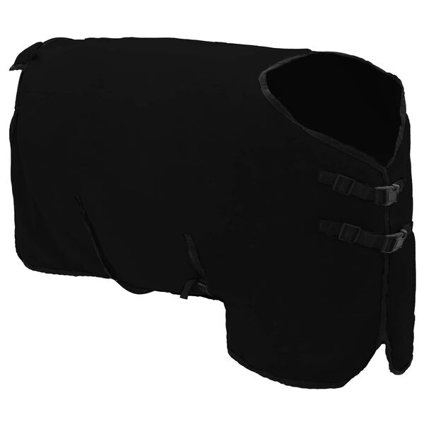 vidaXL Hevospeitto Musta 75 cm Polyesteri