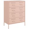 vidaXL Senkki pinkki 68x39x89 cm ter&auml;s