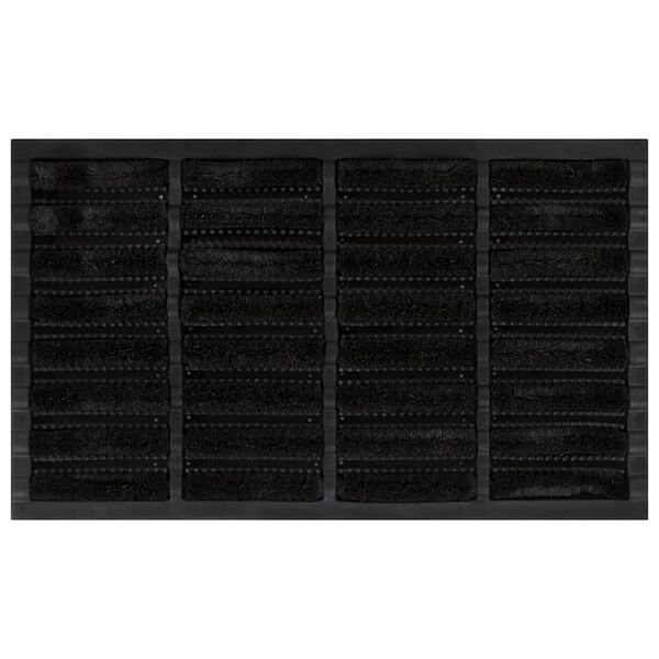 vidaXL Ovimatto suorakaide 45x75 cm kumi ja kookos