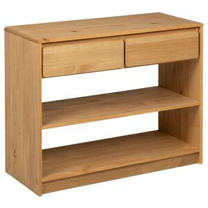 vidaXL Konsolip&ouml;yt&auml; SAUDA tammenv&auml;rinen 89,5x36,5x73 cm t&auml;ysi m&auml;nty