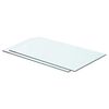 vidaXL Hyllyt 2 kpl kirkas lasi 60x30 cm