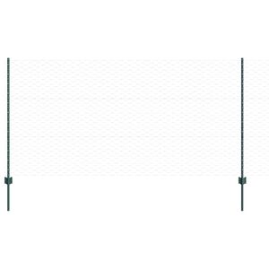 vidaXL Hitsattu lankaa 10 x 1,2 m (L x K) PVC-pinnoitettu ter&auml;s Vihre&auml;