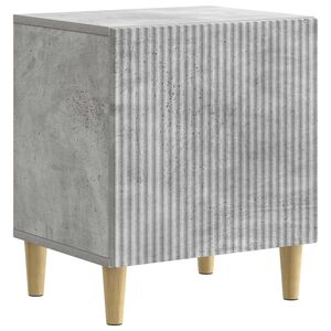 vidaXL Y&ouml;p&ouml;yt&auml;kaappi Betoninharmaa 43 x 34,5 x 50 cm Tekninen puu