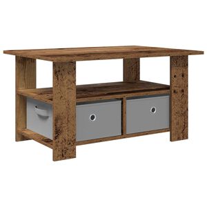 vidaXL Sohvap&ouml;yt&auml; Vanha puu 77 x 55 x 42 cm Tekninen puu