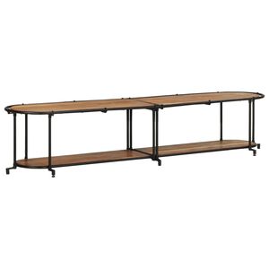 vidaXL TV-taso 200x42x40 cm t&auml;ysi akaasiapuu