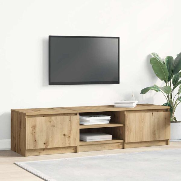 vidaXL TV-kaappi Artisan Oak 140x40x36 cm Engineered Wood