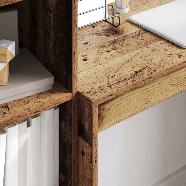 vidaXL P&ouml;yt&auml; laatikon kanssa 2 pcs Vanha puu