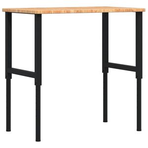vidaXL Ty&ouml;penkki v.ruskea 100x60x(71,5-98) cm t&auml;ysi tammi suorakaide