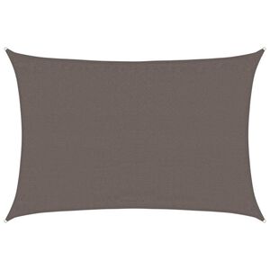 vidaXL Aurinkopurje 160 g/m&sup2; antrasiitti 3,5x4,5 m HDPE