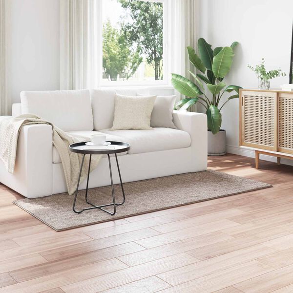 vidaXL Alue matot Suorakaide HUARTE Hiekka 200 x 80 cm Polyesteri