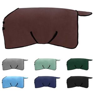 vidaXL Hevospeitto T&auml;ydellinen Tumma Ruskea Polyesteri