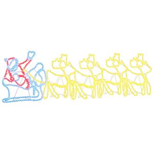 vidaXL Jouluakoriste Monivärinen 69 x 79 cm Polyvinyylikloridi