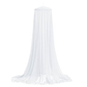 vidaXL Hyttysverkko aurinkovarjolle 220 verkko valkoinen 56x56x220 cm