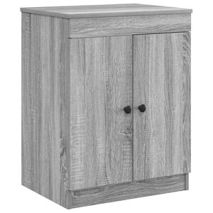 vidaXL Kylpyhuonekaappi Harmaa Sonoma 54 x 41 x 70 cm Tekninen puu